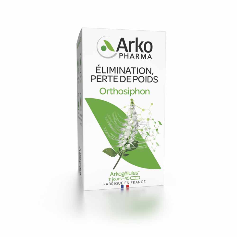 Arkopharma Arkocapsules Orthosiphon weight management and detox support 45 capsules