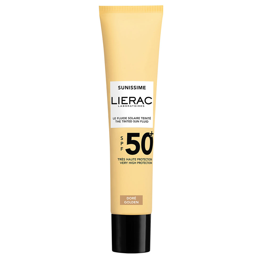 Lierac Sunissime Tinted sun fluid SPF50+ golden tint 40 ml