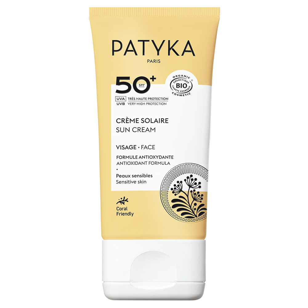 Patyka Sunscreens Organic SPF50+ face cream 40 ml