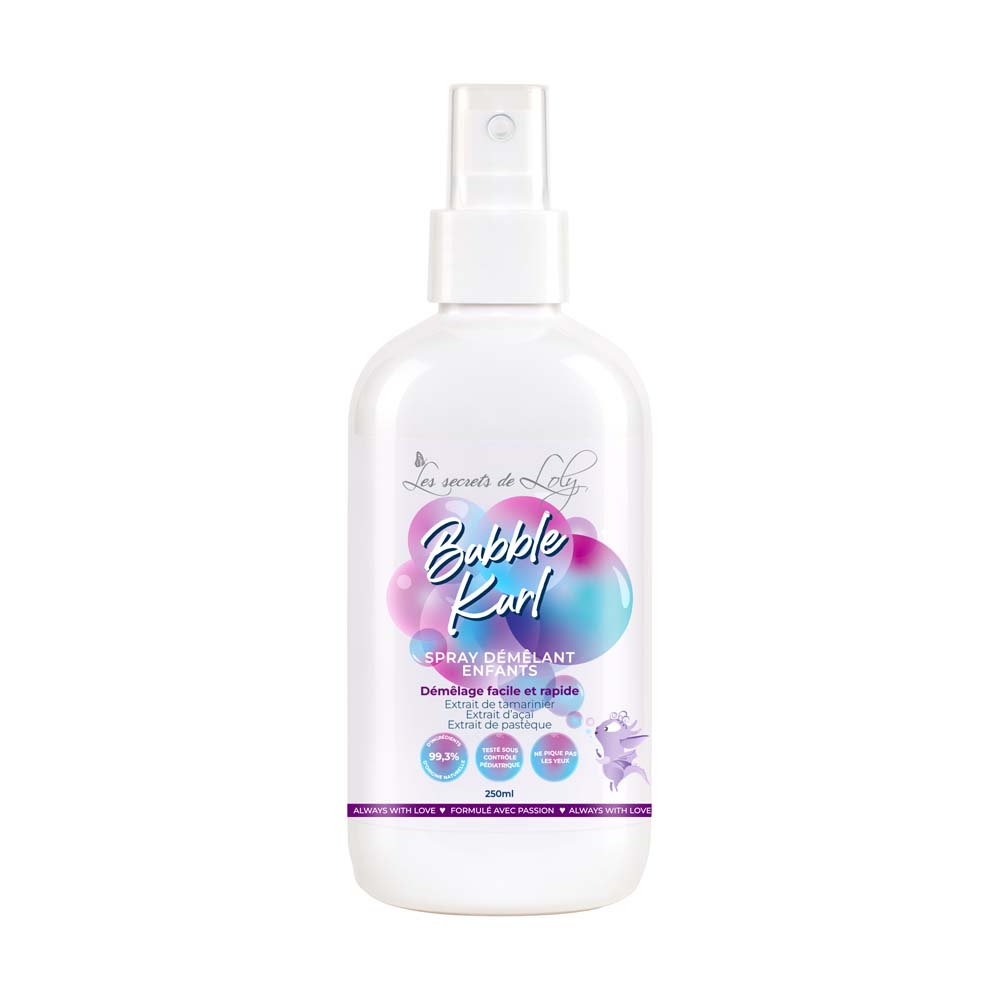 Les Secrets de Loly Bubble Kurl detangling spray for children 250 ml