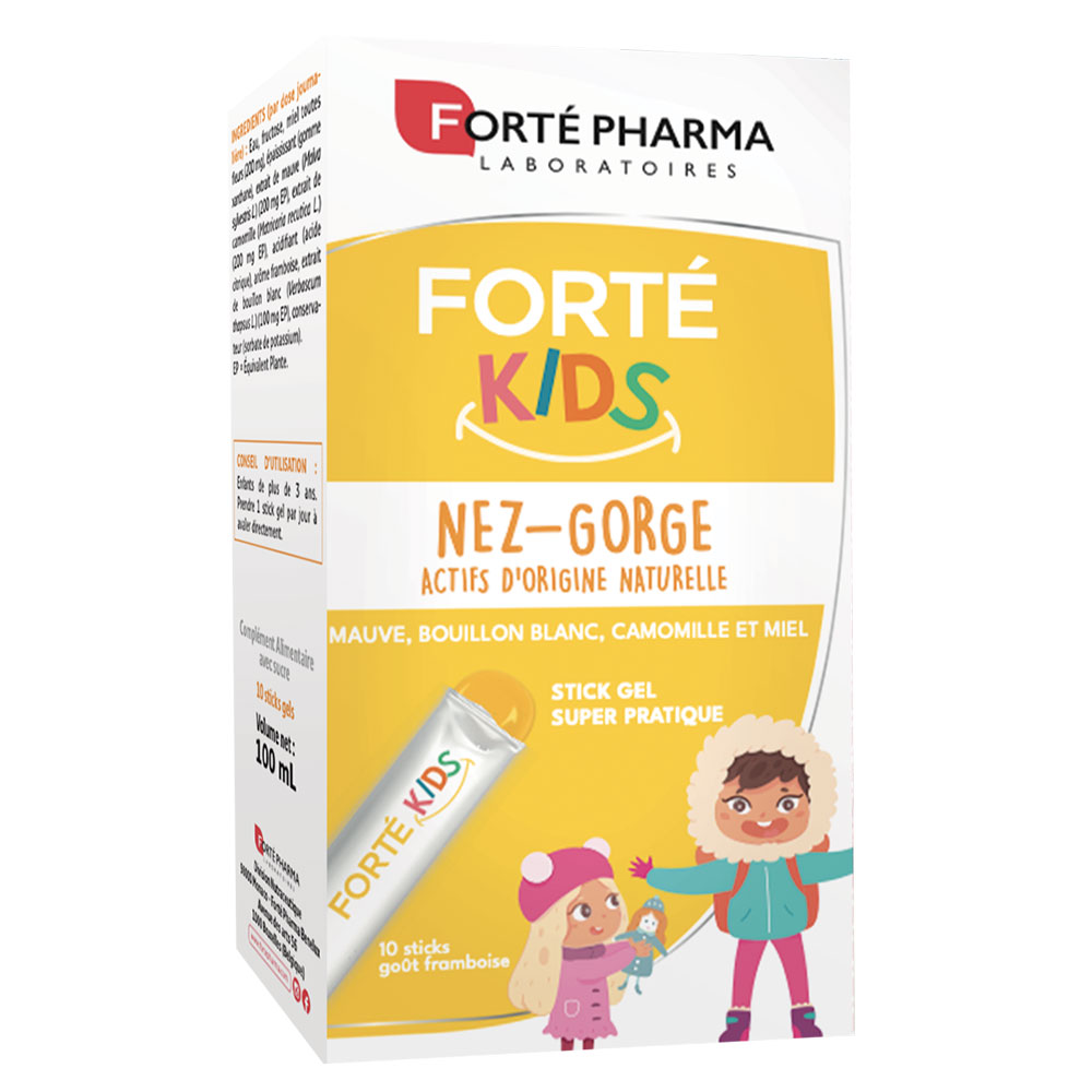 Forté Pharma Forté Kids Nose and Throat 10 sticks