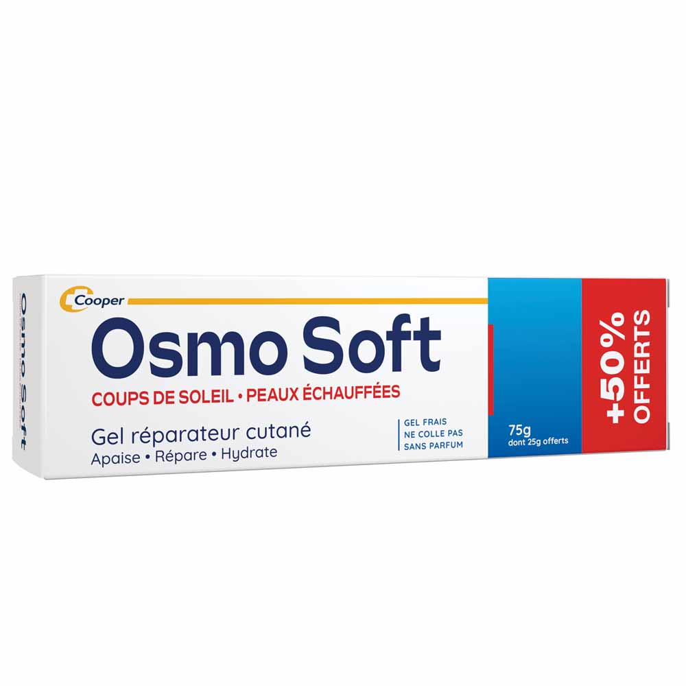 Osmo Soft Skin repair gel soothes sunburn and overheated skin 75 g including 25 g free