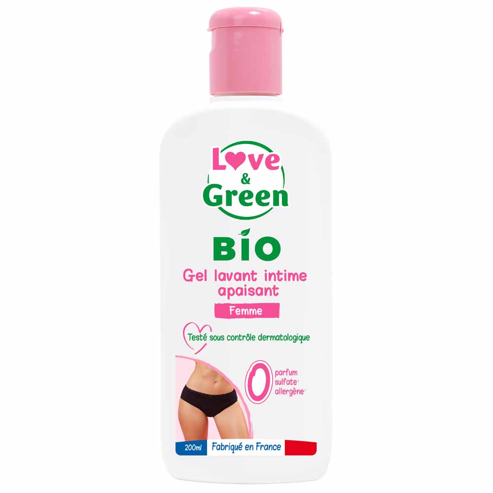Love&Green Intimate Soothing Cleansing Gel 200ml Soothing 200ml