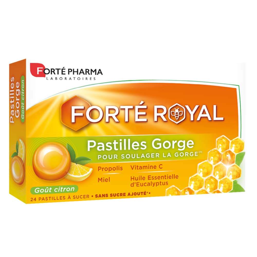 Forté Pharma Forté Royal Lemon Pastilles x24