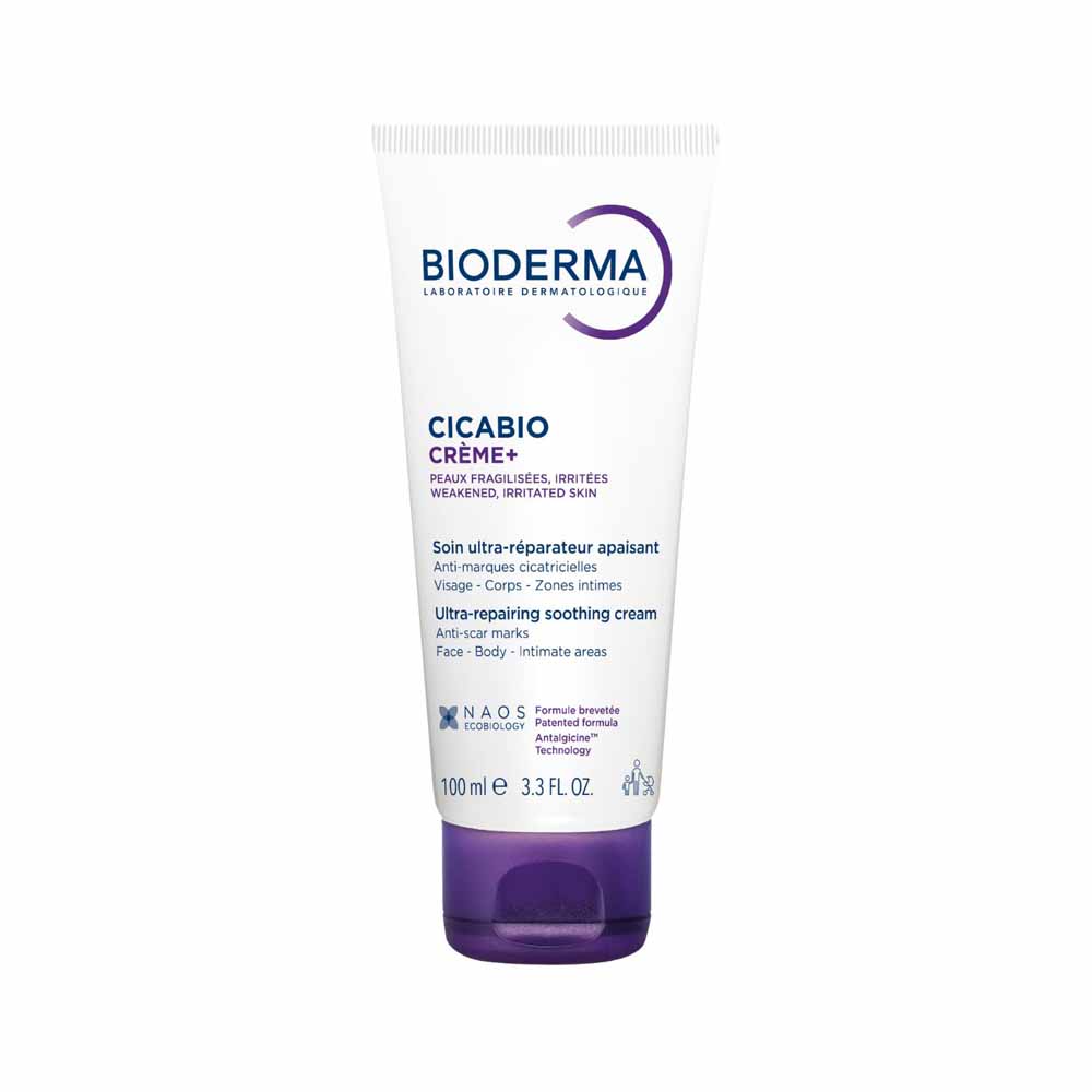 Bioderma Cicabio Ultra repairing soothing cream Face, Body and Intimal Zones 100 ml