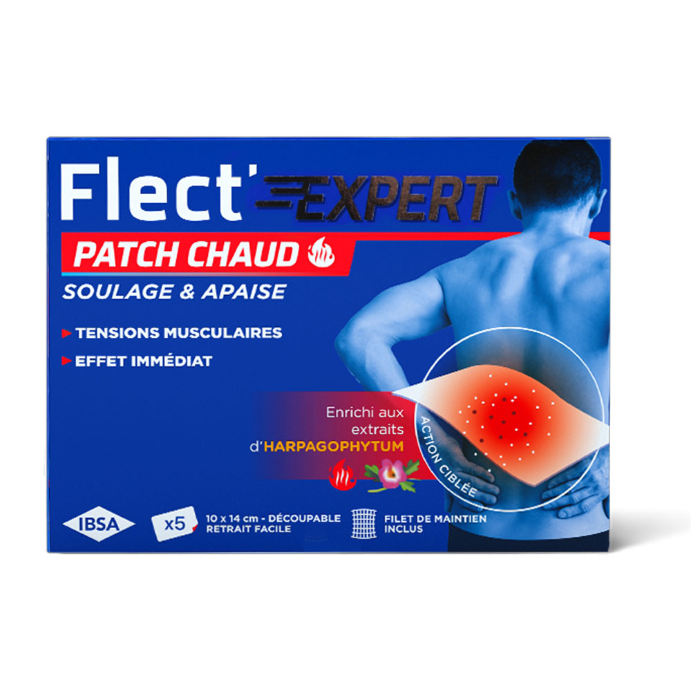 IBSA Flect'Expert Devil's Claw Patch 10x14 cm x 5