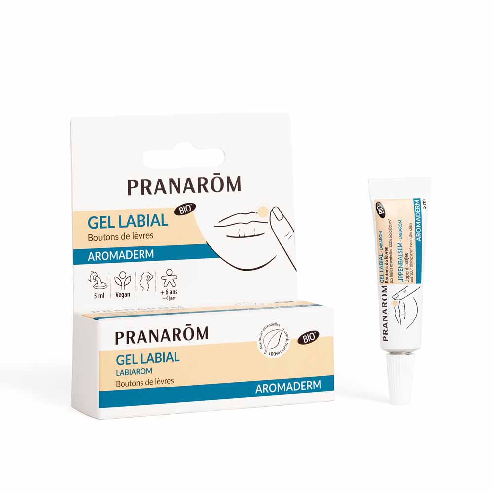 Pranarôm Aromaderm Labial cold sore gel Labiarom 5 ml