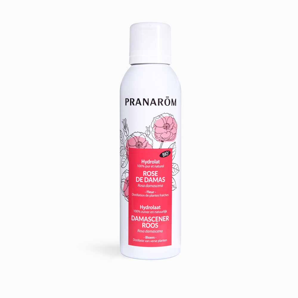 Pranarôm Les Hydrolats ORGANIC DAMASCUS ROSE hydrosol Tous Types de Peaux 150ml