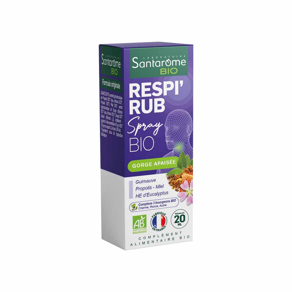 Santarome Respi'rub Spray Bioes Nose and Throat 20ml