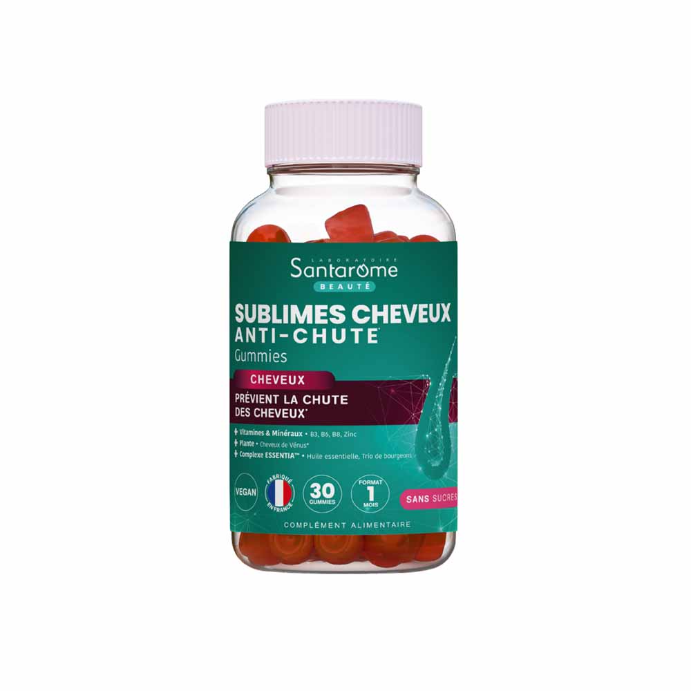 Santarome Sublime Hair Anti-Hair loss Peach Taste 30 Gummies