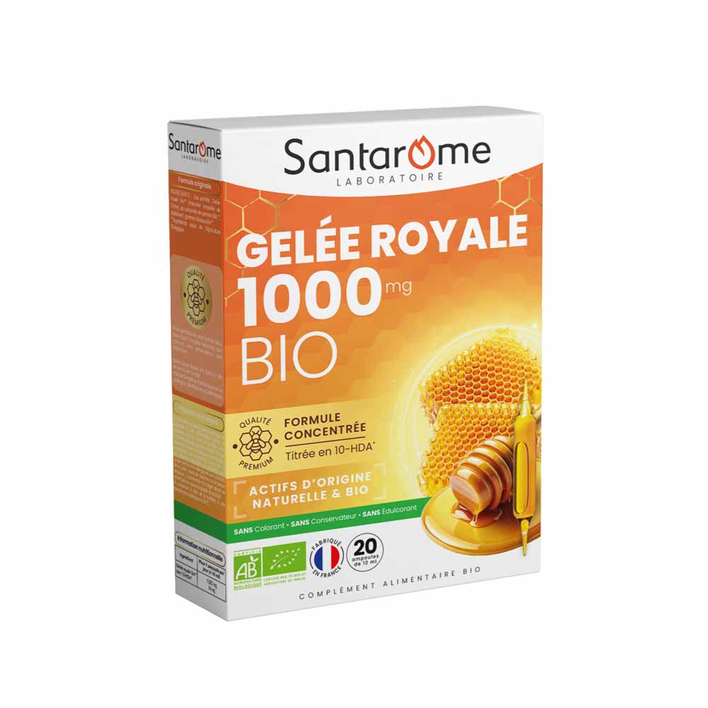 Santarome Ruche Royale Royal Jelly 1000 MG Bioes 20 ampulas