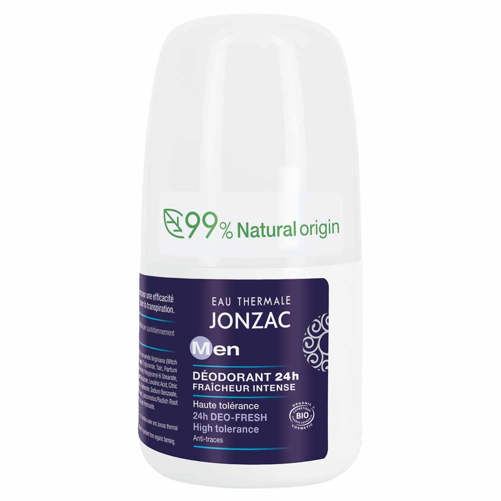 Eau thermale Jonzac High Tolerance Men Organic Roll-On Deodorant 50 ml