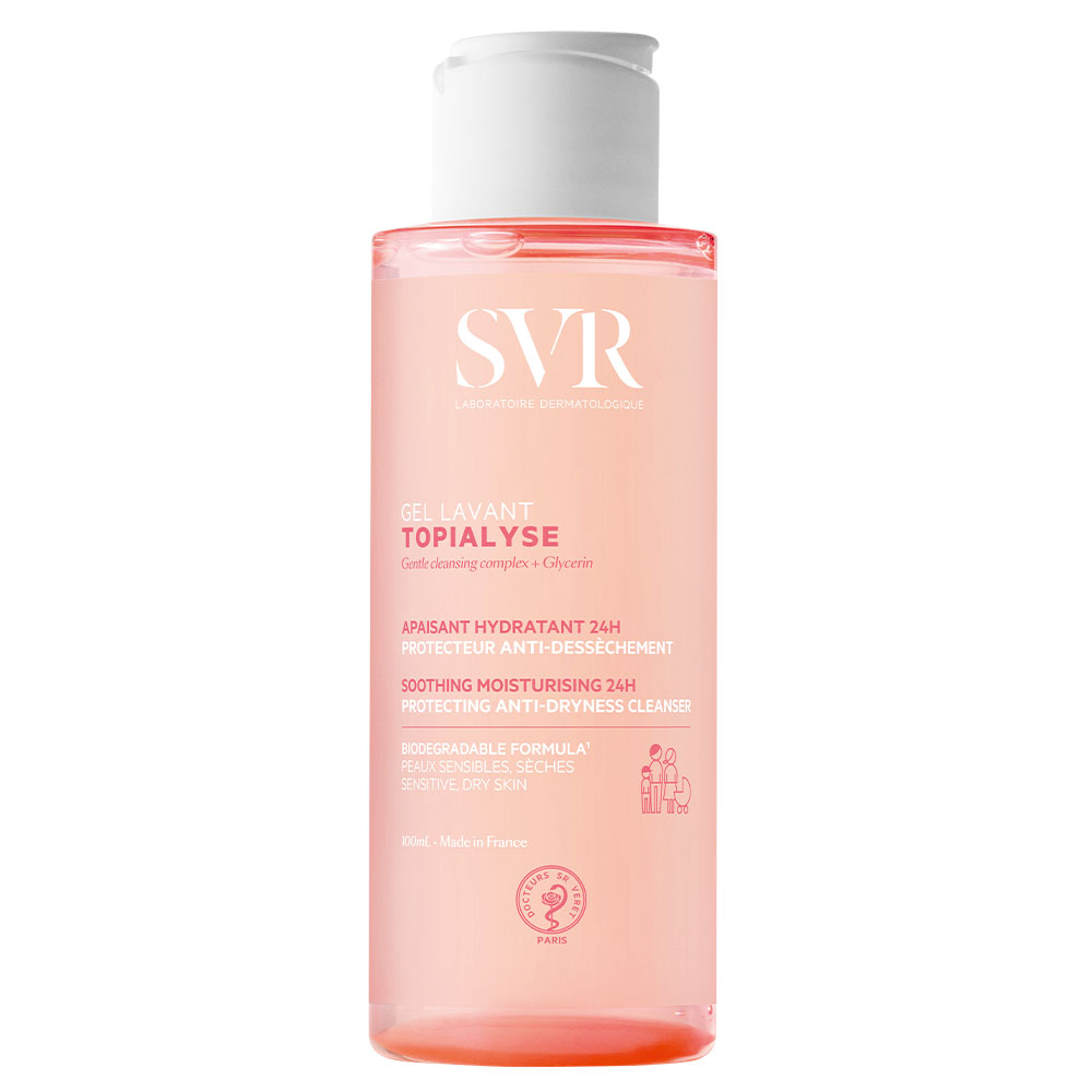 Svr Topialyse Soothing hydrating body wash 100 ml