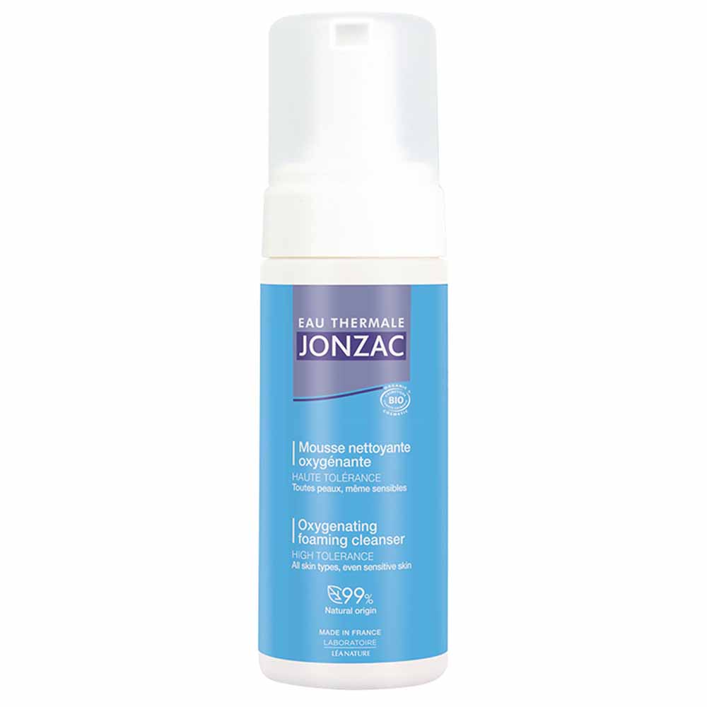 Eau thermale Jonzac REhydrate Oxygenating organic cleansing foam 150 ml