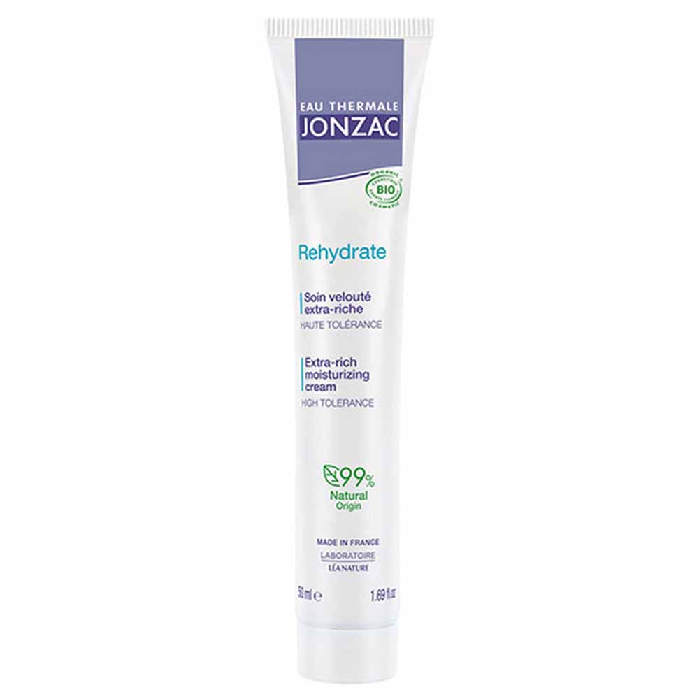 Eau thermale Jonzac REhydrate Extra Rich Velvety Organic Rehydrating Care 50 ml