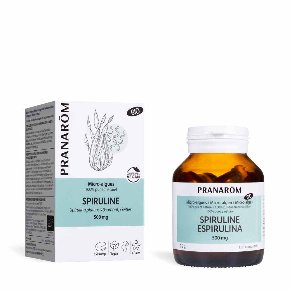 Pranarôm Micro-Algae ORGANIC SPIRULINA 150 tablets