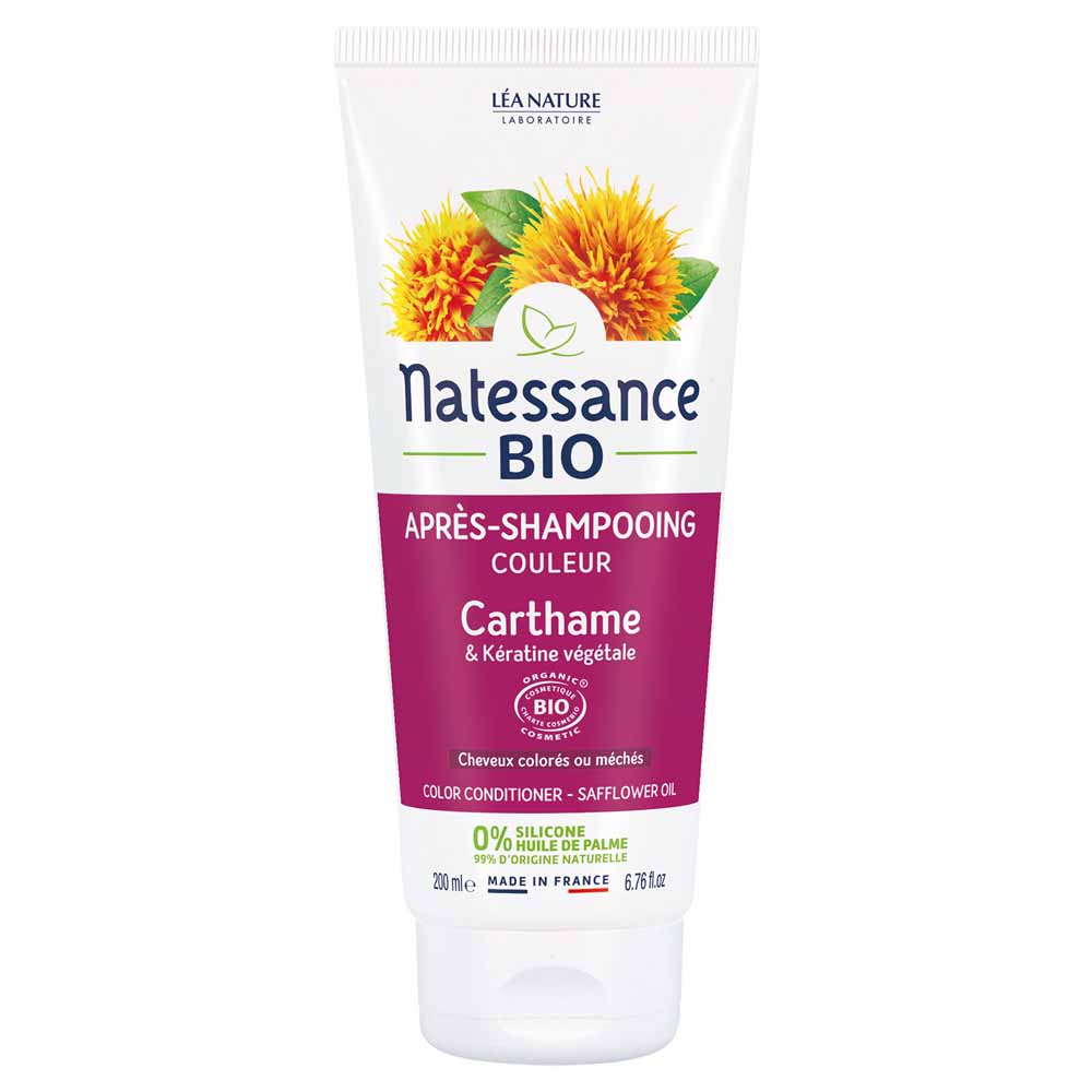 Natessance Capillary Colour conditioner - Organic safflower & plant-based keratin 200 ml