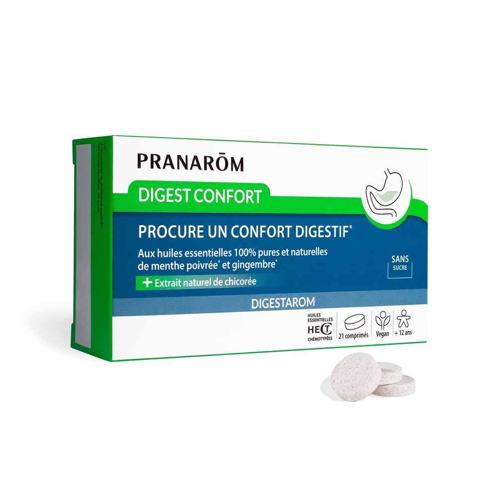 Pranarôm Digestarom Digestive comfort with essential oils 21 Tablets