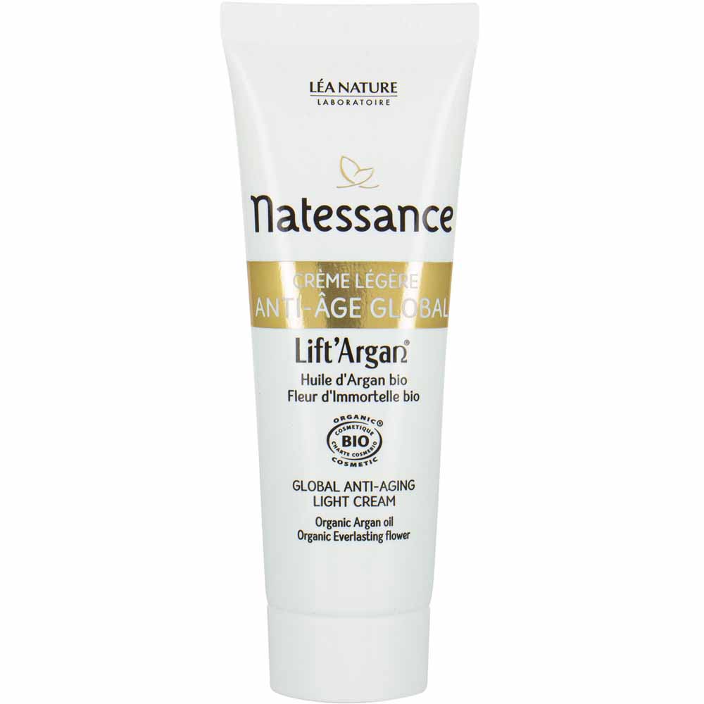 Natessance Lift'Argan Lightweight global anti-ageing lift'argan organic cream 50 ml