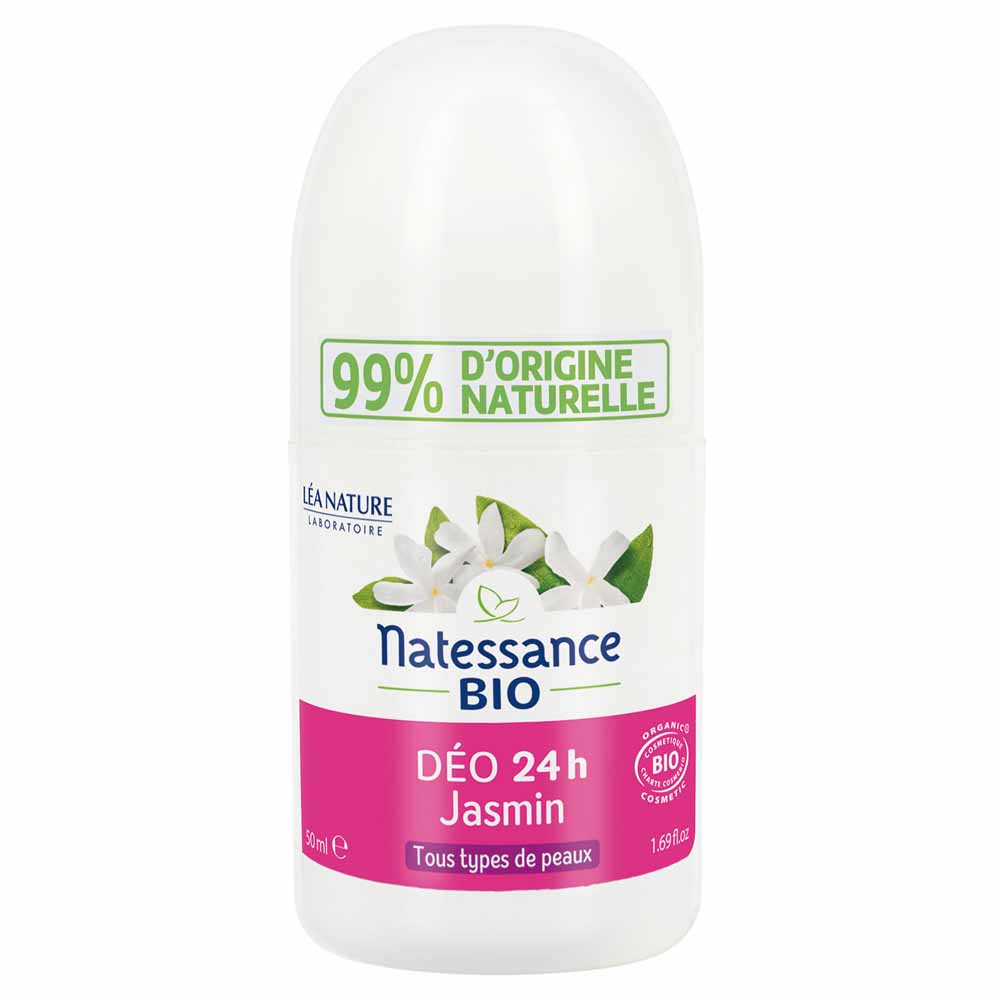 Natessance Jasmine 24h refillable deodorant all skin types 50ml
