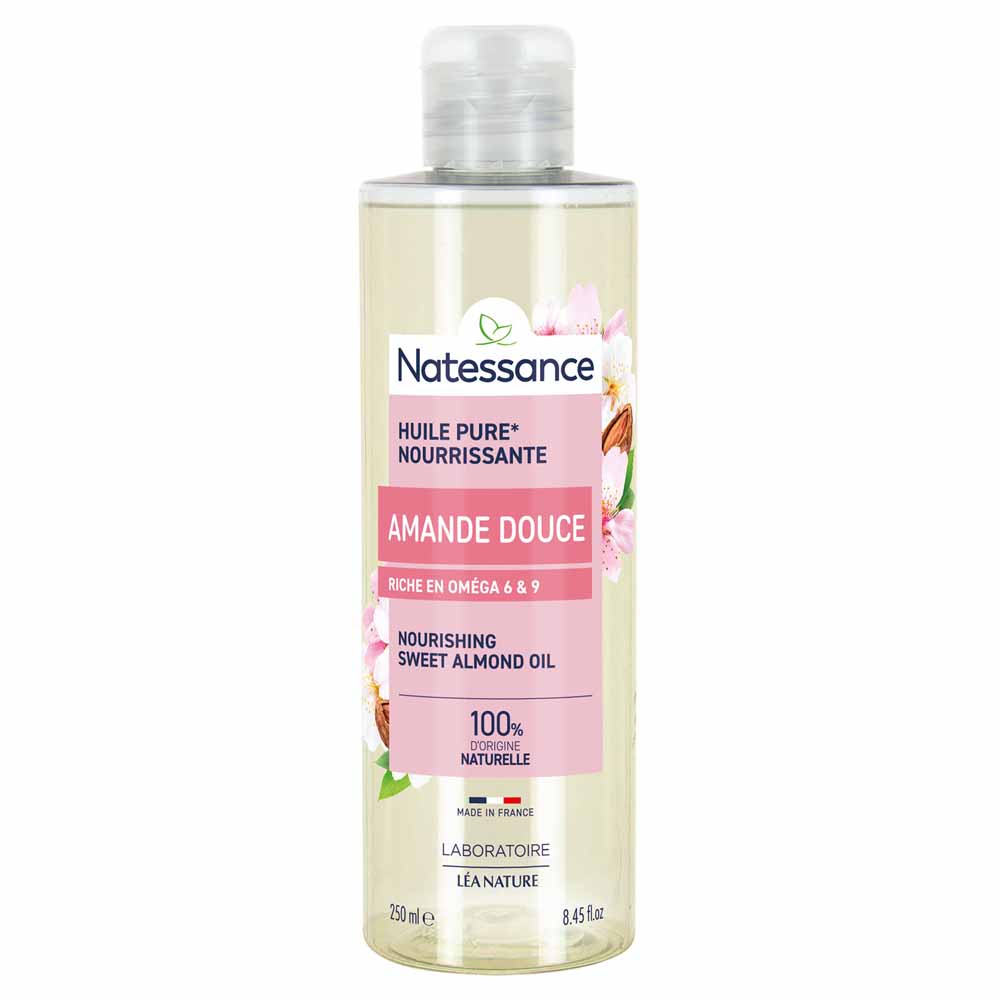 Natessance Sweet almond oil 100% natural 250 ml