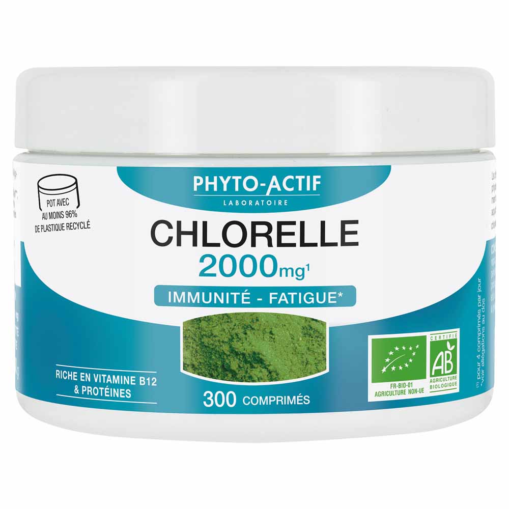 Phyto-Actif Chlorella Ecocert 300 tablets