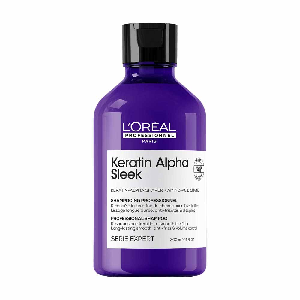 L'Oréal Professionnel Serie Expert Keratin Alpha Sleek Keratin shampoo frizzy and unruly hair 300 ml