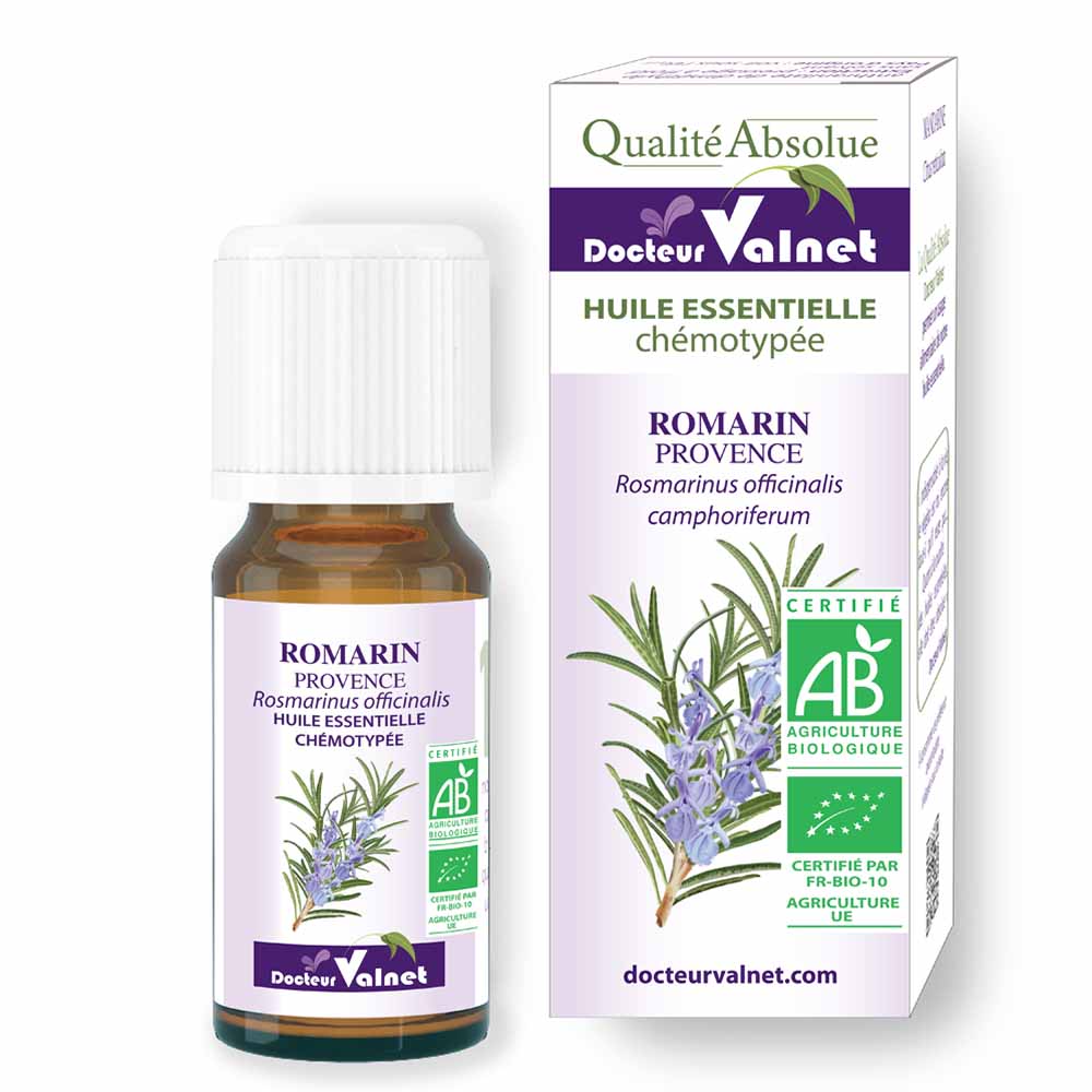 Dr. Valnet ORGANIC ROSEMARY PROVENCE ESSENTIAL OIL 10ml