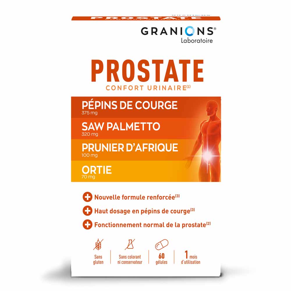Granions Prostate urinary comfort 40 capsules