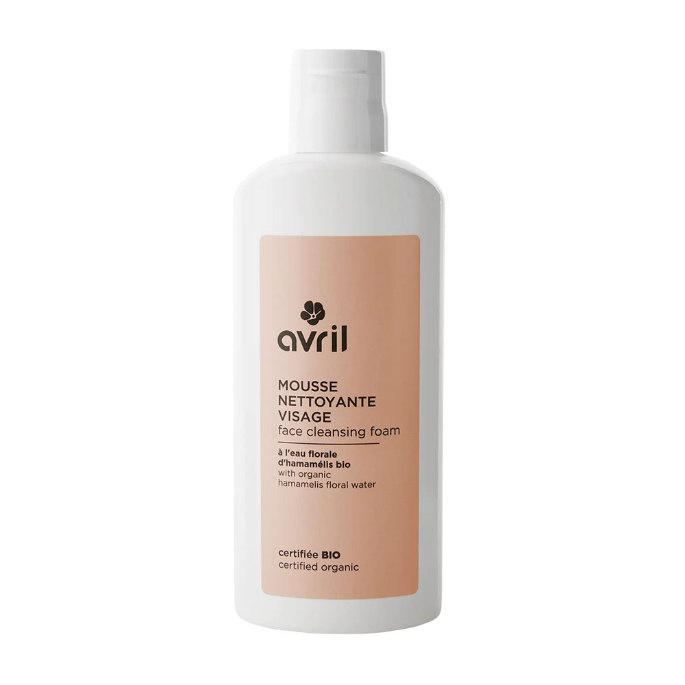 Avril Facial Cleansing Foam Organic Hamamelis Floral Water 150ml
