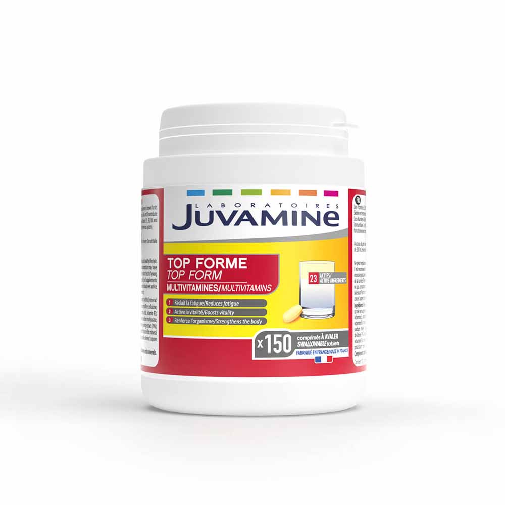 Juvamine Top Forme Multivitamins 23 active ingredients 150 tablets