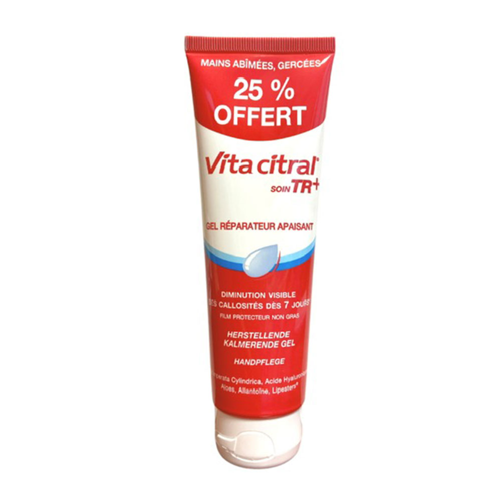 Vita Citral Soothing Repairing Care Gel TR+ 25% Free Damaged and chapped hands 100ml