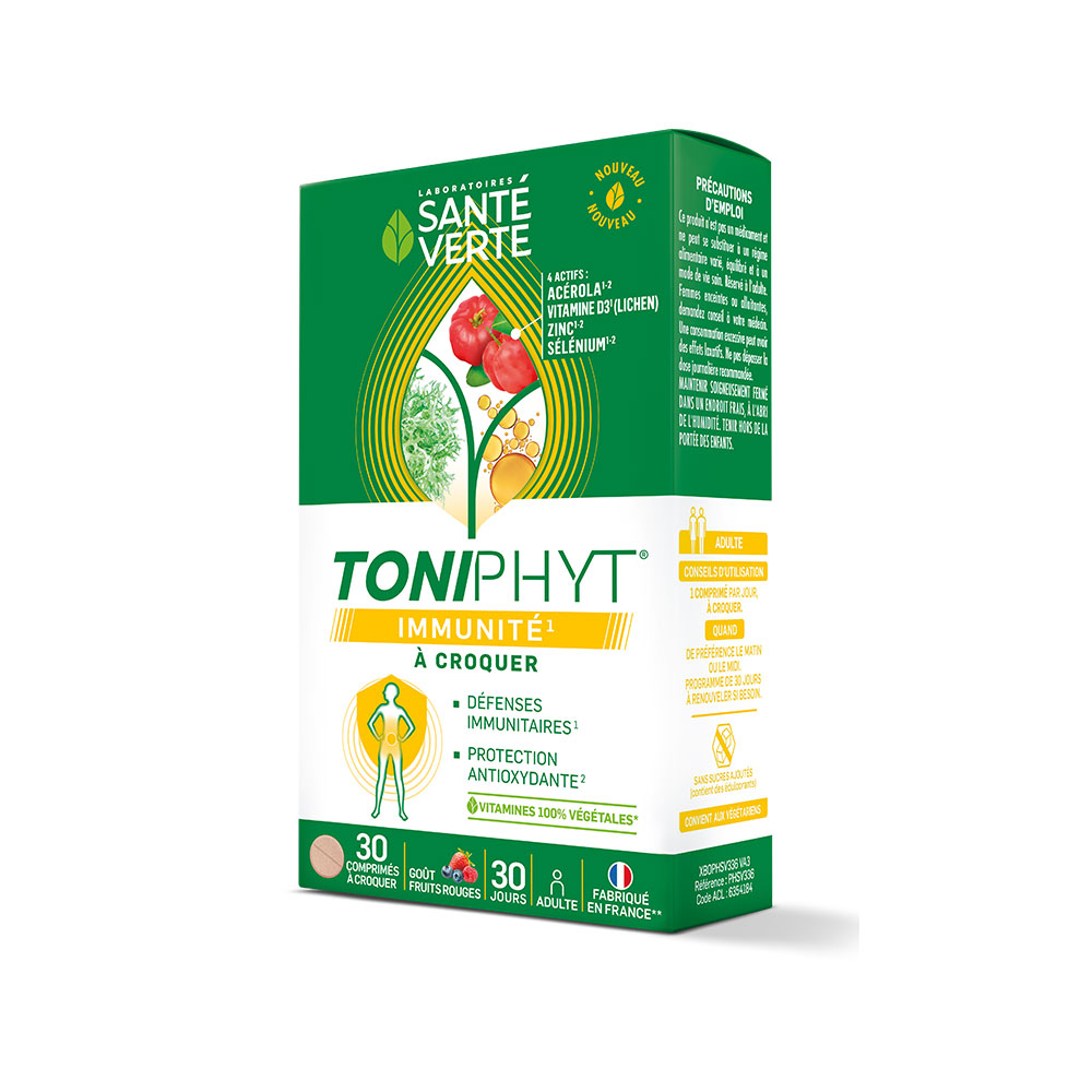 Sante Verte Toniphyt Immunity 30 chewable tablets