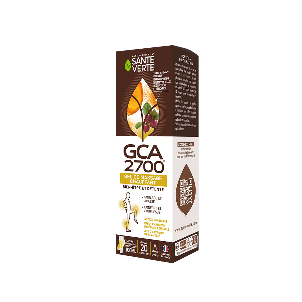 Sante Verte GCA Heating massage gel 100 ml