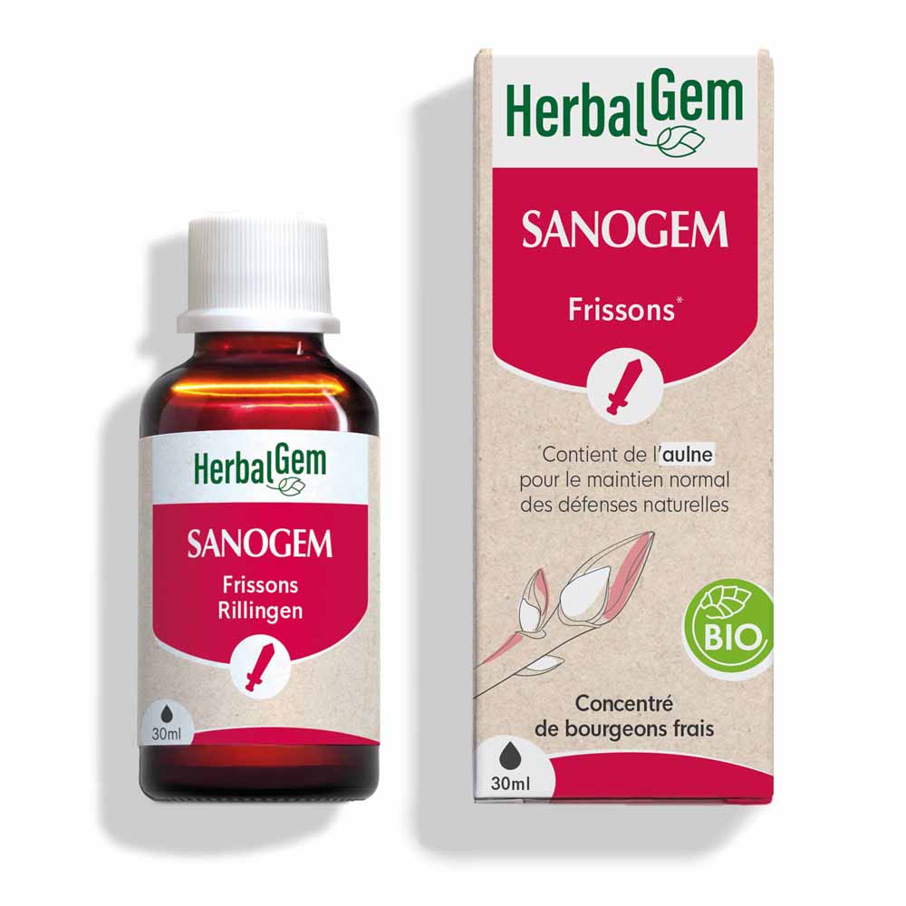 Herbalgem Gemmotherapy complexes Sanogem Bioes Chills 30ml