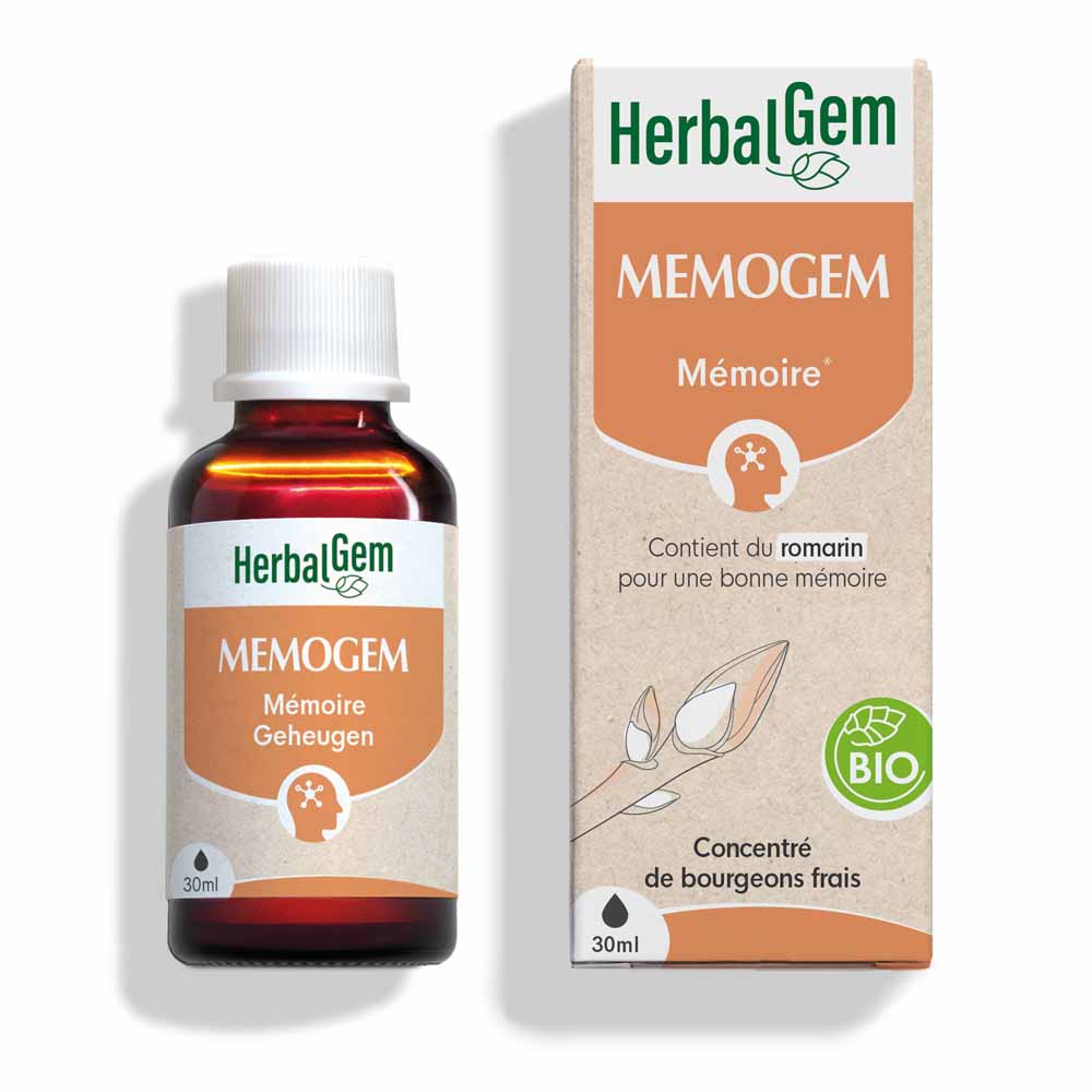 Herbalgem Gemmotherapy complexes Memogem Bioes Memory 30ml