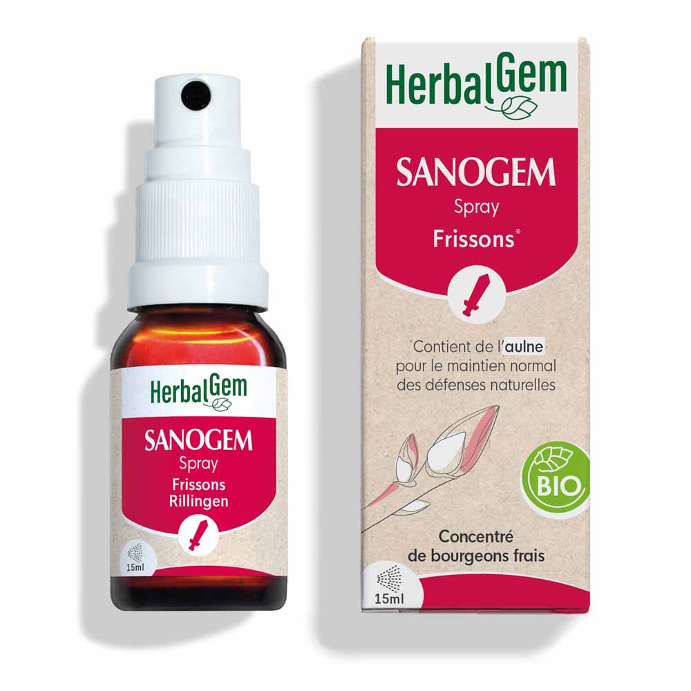 Herbalgem Gemmotherapy complexes Sanogem Organic Defense Spray 15ml
