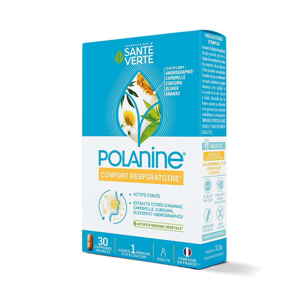 Sante Verte Respiratory comfort Polanine 30 tablets