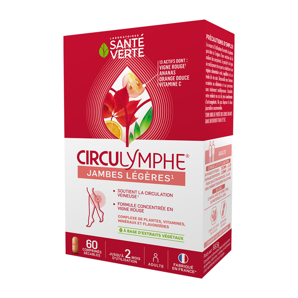 Sante Verte Circulymphe Light legs 60 tablets