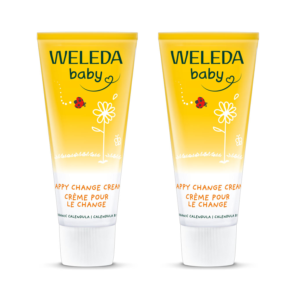 Weleda Calendula Nappy Change Cream 2 x 75 ml