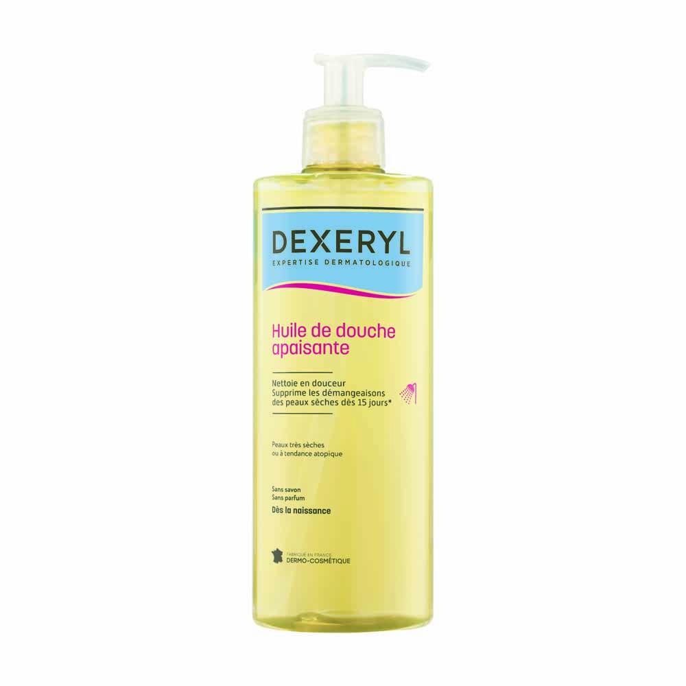 Dexeryl Huile de Douche Apaisante very dry or eczema-prone skin 500 ml