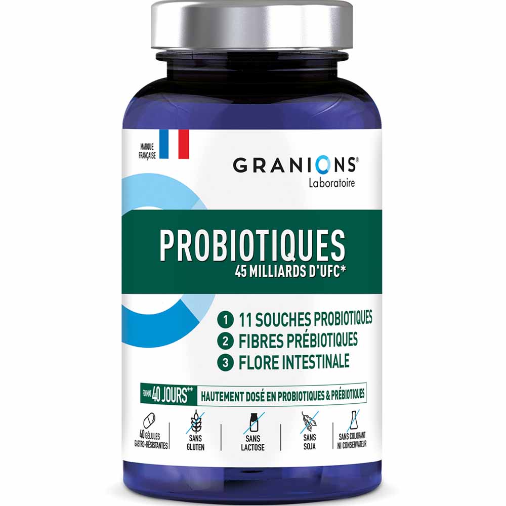 Granions Probiotics 45 billion CFU 40 capsules