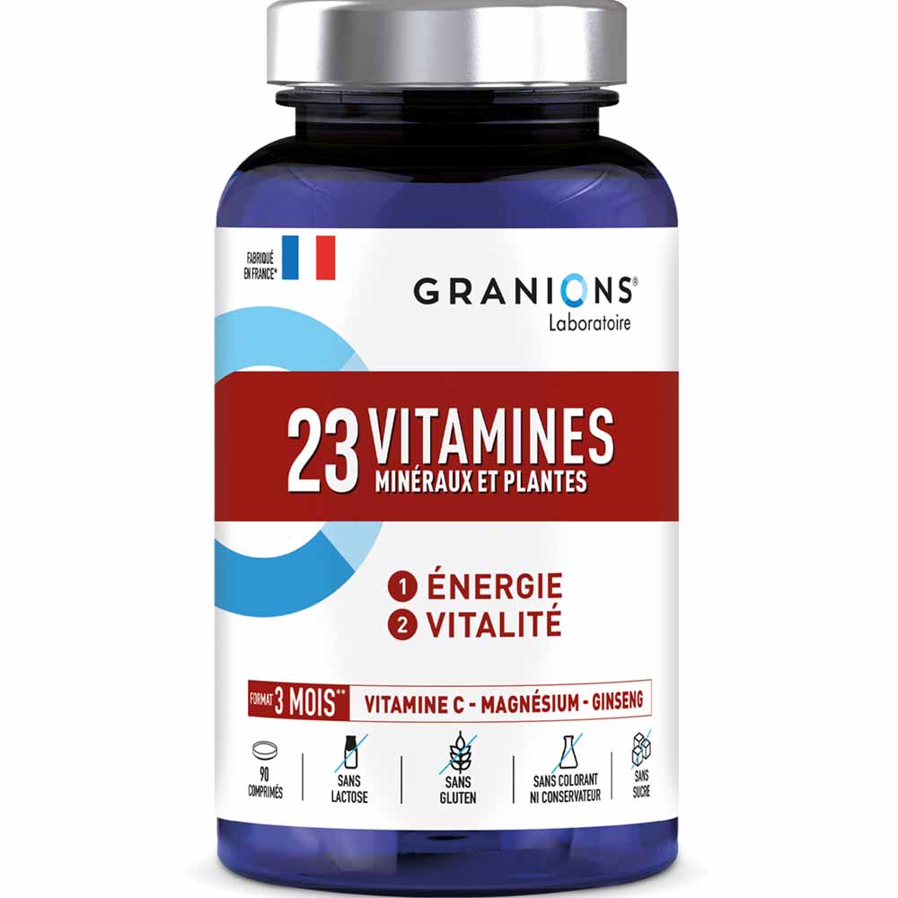 Granions 23 vitamins, minerals and plants 90 tablets