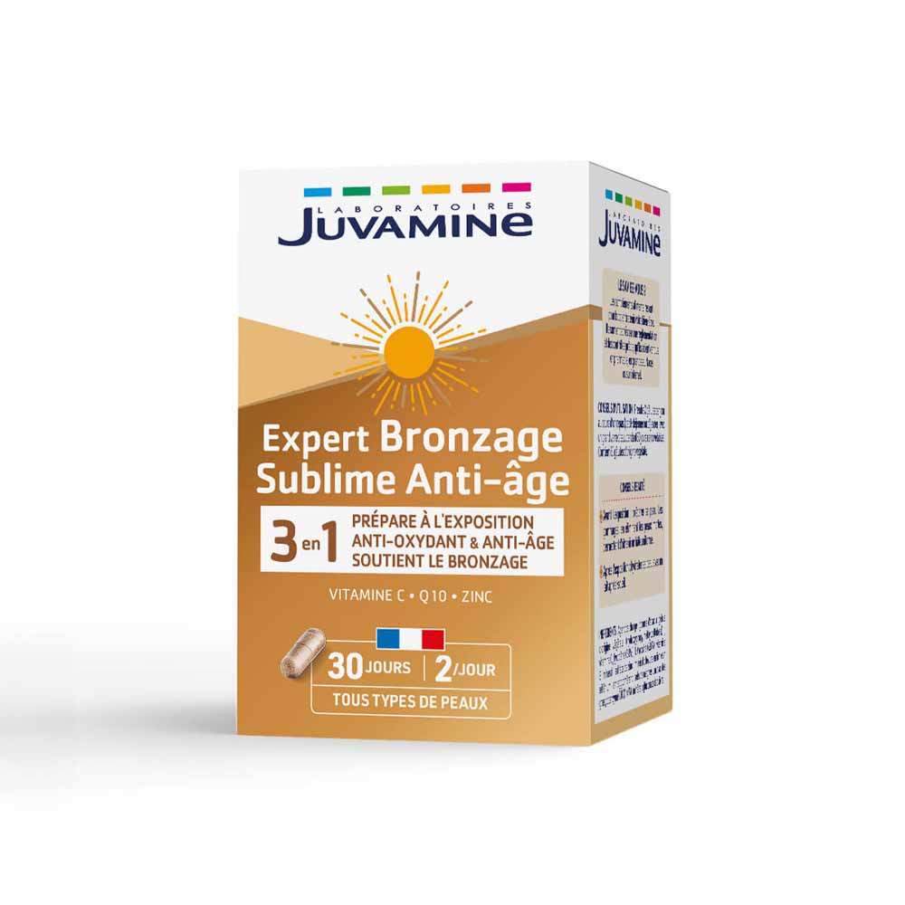 Juvamine Sublime tanning expert 60 capsules