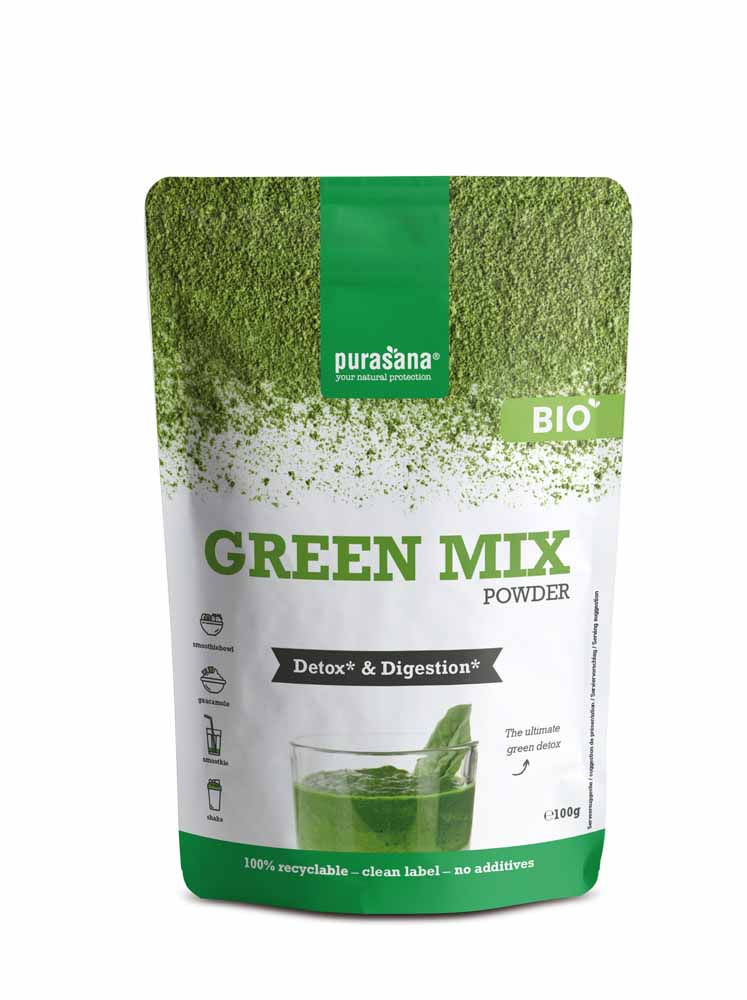 Purasana Green mix powder 100 g