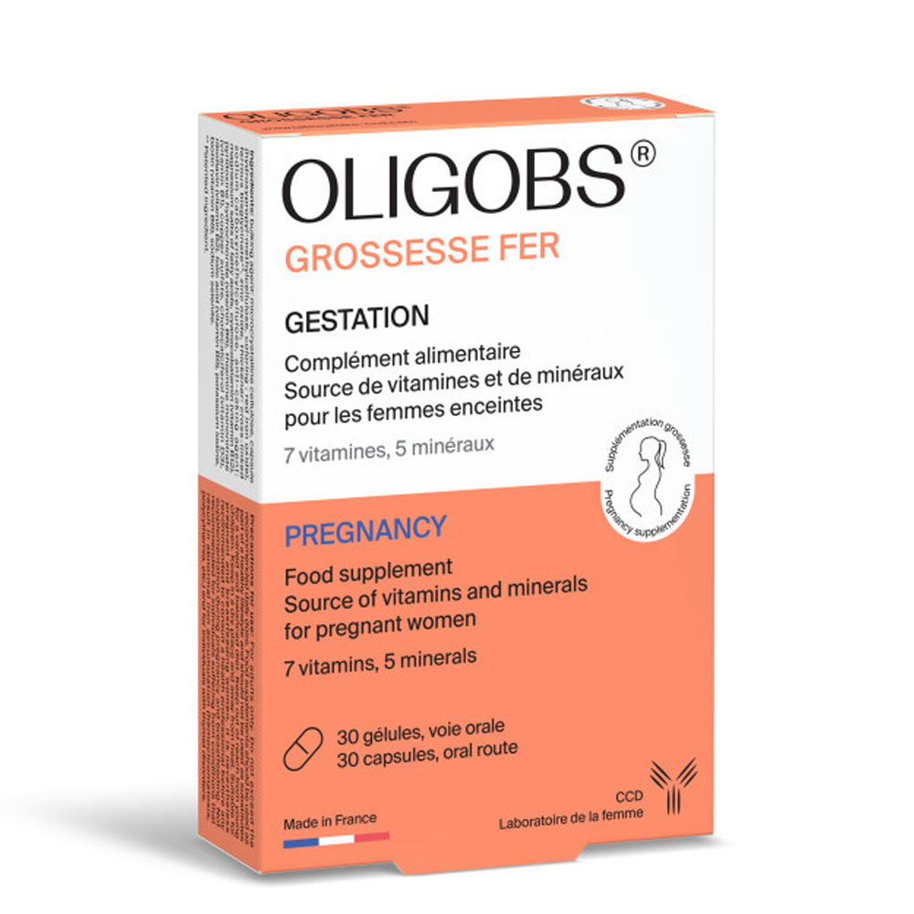 Ccd Oligobs Pregnancy Iron 30 capsules