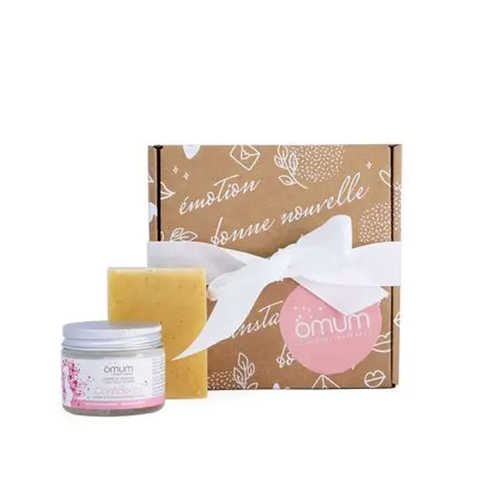 Omum Cuddle organic gift set