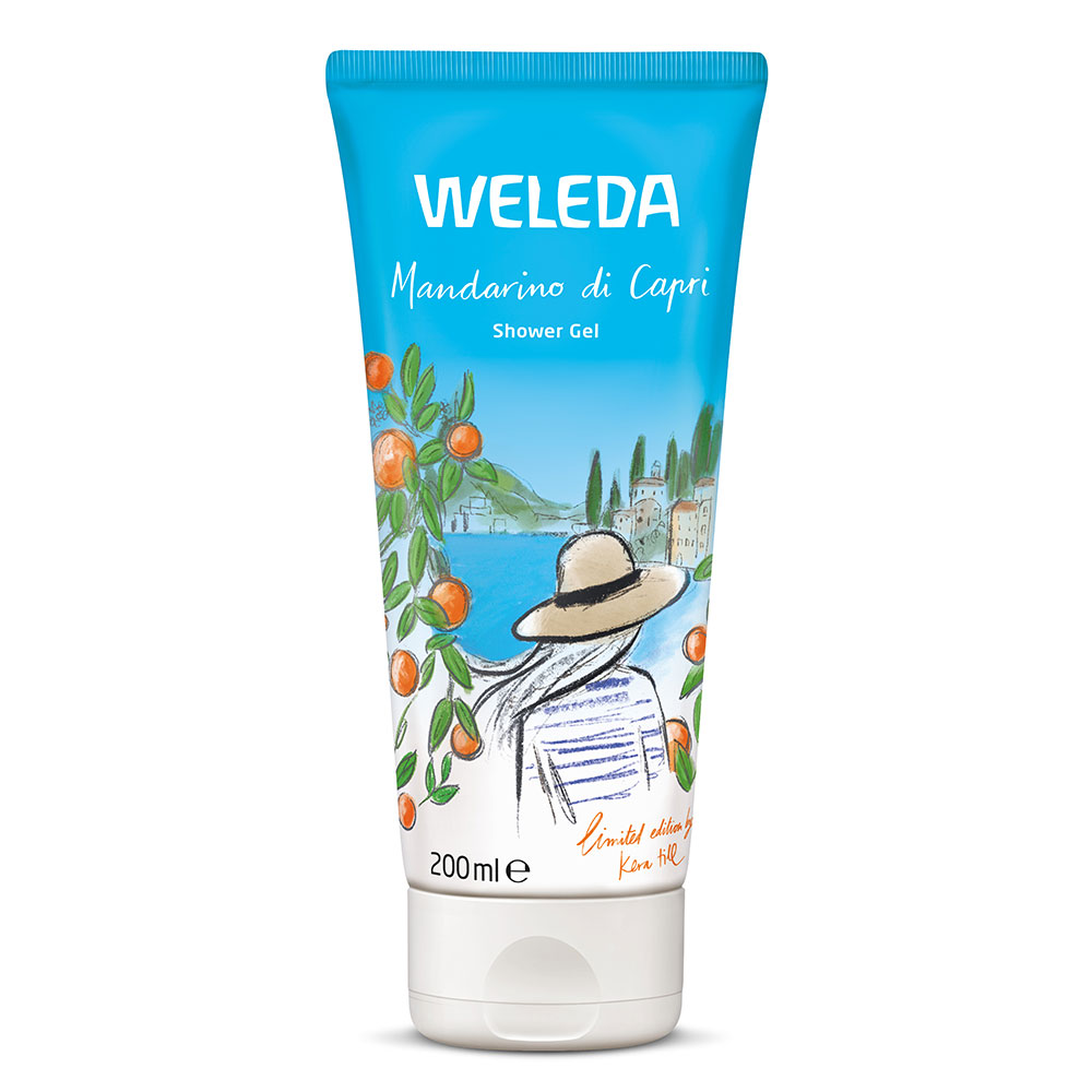 Weleda Aroma Shower Capri Mandarin Shower Gel limited edition 200 ml