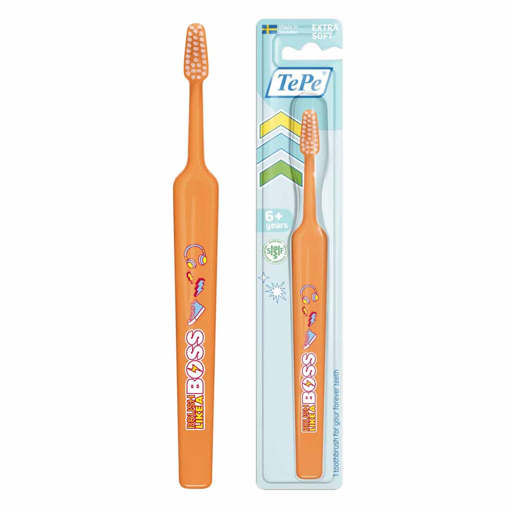 TePe Extra soft toothbrush for kids aged 3+