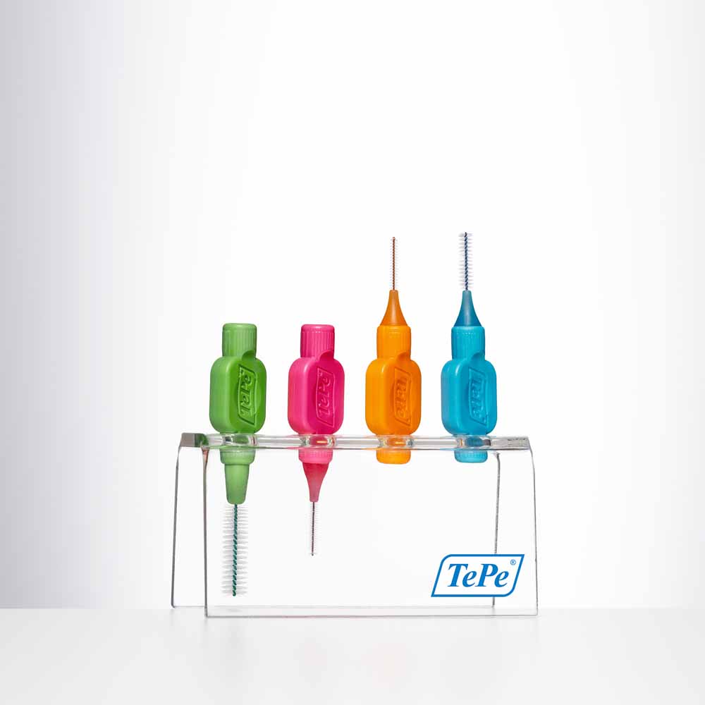 TePe Acrylic interdental brush display 1 x unit